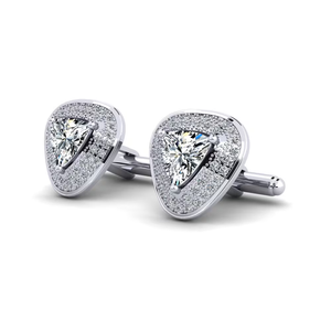 Boutons de manchette en or 9 carats de qualité supérieure pour hommes, gravure personnalisée, bijoux raffinés, cadeau de mariage, accessoires d'affaires et vêtements de cérémonie - Product Image 2