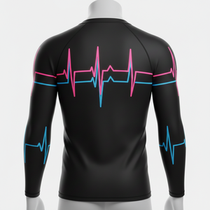 Camiseta de Manga Larga Unisex para Deportes Acuáticos, Secado Rápido, Protección UV, para BJJ, MMA, Jiu Jitsu, Grappling - Product Image 2