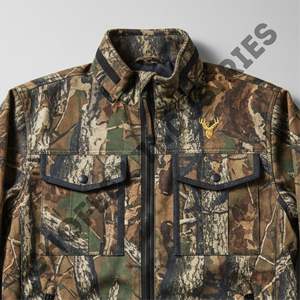 เสื้อแจ็คเก็ตสำหรับล่าสัตว์ผู้ชายแบบมืออาชีพ กันน้ำ กันลม บุขนแกะอุ่น ลายพราง เหมาะสำหรับฤดูหนาว ใช้สำหรับล่ากวางกลางแจ้ง - Product Image 4