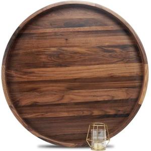 Heavy Wooden Serving <b>Tray</b> With Durable Material For Tea Coffee Snacks Serving And Home Kitchen Activities - Product Image 6
