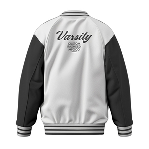 Chaqueta Varsity de Lana Personalizada para Hombre, Chaqueta Bomber Clásica Universitaria, Marca de Moda, Fabricante Mayorista de Marca Privada - Product Image 6