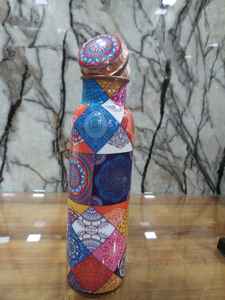 Botella de Agua de Cobre Puro Premium |   Botellas 100% de Cobre |   Precio de Fabricante |   Botella Deportiva Resistente |   Botella de Cobre Más Vendida - Product Image 3