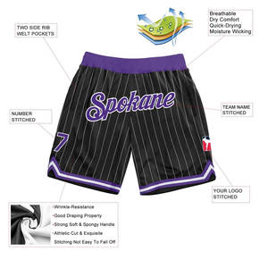 Shorts de basketball légers style été, respirabilité maximale, grande taille, évacuation de l'humidité, séchage rapide, durables, prêts pour l'entraînement - Product Image 2