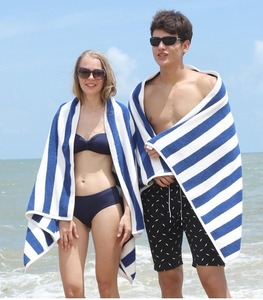 Serviettes de piscine en coton éponge de qualité supérieure, douces, respectueuses de la peau et absorbantes, pour les centres de villégiature, les spas, les gymnases et les clubs de natation - Product Image 4