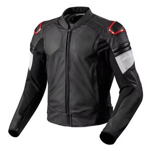 Chaqueta de Cuero Estilo Motero Striker Edge - Product Image 3