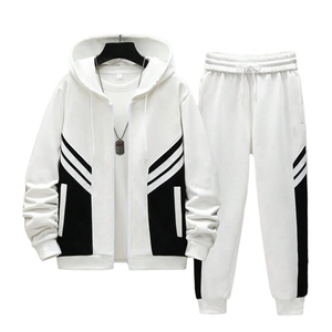 Ensembles pour hommes : Sweat-shirts à capuche zippés, ensemble deux pièces, ensemble pull-over à capuche - Product Image 1