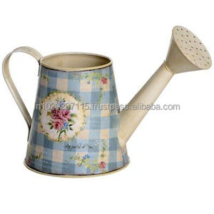 Bidon d'eau galvanisé étanche avec bec à longue portée pour plantes et fleurs d'intérieur avec un design classique du vieux monde - Product Image 4