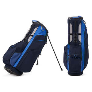 Sac de golf en cuir PU OEM, imperméable, léger, élégant, sac de transport pour clubs de golf, logo personnalisé, sac de golf professionnel - Product Image 3