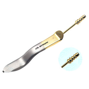 Écarteur de joue dentaire Medic Instruments Columbia, en acier inoxydable chirurgical de haute qualité, conception ergonomique pour un confort optimal - Product Image 1