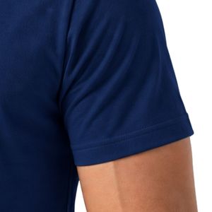<b>Navy</b> <b>Blue</b> <b>Men's</b> Round Neck Short Sleeve Tee Classic Casual <b>Shirt</b> Comfortable Daily Outfit Basic Apparel Custom Garment Bulk - Product Image 6