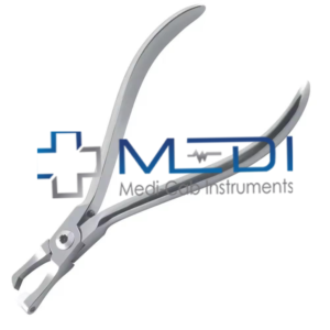 Orthodontic Distal End <b>Cutter</b> – <b>Safety</b> Hold, Long Handle by medicab surgical instrunments - Product Image 1