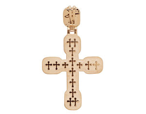 Pendentif Hip Hop tendance avec chaîne |   Argent sterling |   Bijoux personnalisés - Product Image 3