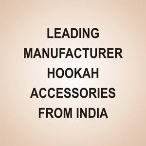 Modern Frosted Glass Mini Hookah Handmade Silk <b>Wrapped</b> Eco Friendly Indian Single Hose Factory Supply Price - Product Image 2