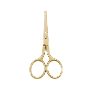 Herramientas de Maquillaje de Alta Calidad, Duraderas, con Cuchilla Recta, Protección Segura, Acabado Dorado, Punta Afilada, de Acero Inoxidable de Grado Profesional para Salón - Product Image 1
