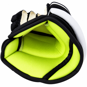 Guantes de Hockey sobre Hielo IBERIA Premium Negro Blanco |   Guantes de Hockey |   OEM Personalizado al por Mayor - Product Image 6