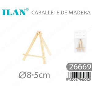 Ilan Wooden <b>Easel</b> 8x5 Cm Mini <b>Display</b> Stand For Artwork - Product Image 3