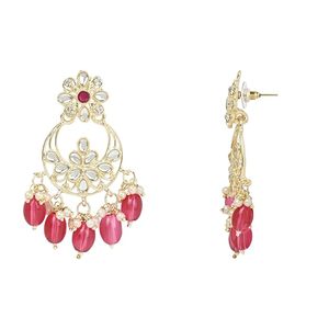 Vintage Flower Design Alloy Jewelry Set Gold Plated Crystal Rhinestone Necklace <b>Earrings</b> Women's Wedding Party Gift - Product Image 5