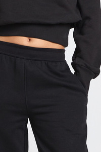 Premium <b>Women</b> Black Wide Leg Sweatpants High Waist Casual Loose Fit <b>Lounge</b> <b>Trousers</b> Straight Leg Jogger Pants Athletic Wholesale - Product Image 4