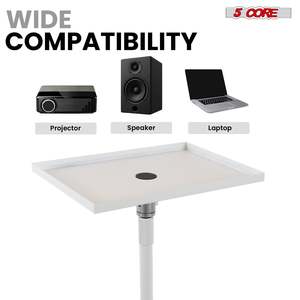 5 Core Projector Stand Floor Adjustable 66" Universal Projectors Support for Home Office & Studio - Product Image 5