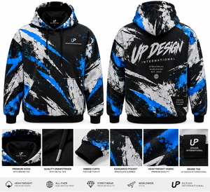 เสื้อฮู้ดดี้แบบหนาพิเศษ สกรีนลายทั้งตัว สไตล์สตรีทแวร์ ผู้ผลิตและจำหน่ายเสื้อผ้าแบบยูนิเซ็กซ์ - Product Image 4