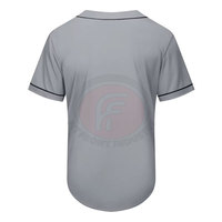 Jersey Baseball Lengan Pendek Desain Premium Terbuat Dari 100% Bahan Polyester Cepat Kering Pilihan Desain Kustom untuk Tim Klub