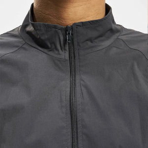 ชุดวอร์มกันลมสำหรับผู้ชายขายส่งสำหรับฤดูหนาว ชุดแจ็คเก็ตกันน้ำพร้อมกางเกง  โลโก้สั่งทำได้ ระบายอากาศได้ดี คอตั้ง ผลิตจากโพลีเอสเตอร์ ทรงพอดีตัว - Product Image 4