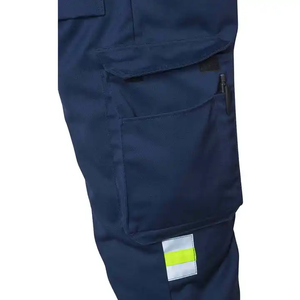 Wholesale High Quality Cotton/Polyester <b>Overall</b> Workwear High Vis Reflective Flame-Retardant Safety <b>Mens</b> Winter Bib Pants - Product Image 5