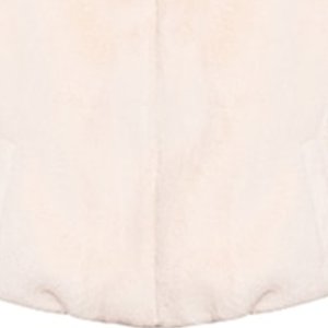 Abrigo Corto Estilo Bomber de Piel Sintética Rexine Blanca, Cuello en V, Cierre Frontal con Cremallera, Ribete Elástico, Lujoso, Reversible, para Primavera - Product Image 5