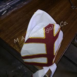 Masónica Regalia, liso, granate, con borlas negras - Product Image 5