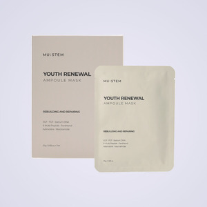 Produits de soin coréens K-Beauty Myuseutem Youth Renewal Ampoule Mask 25g x 5 feuilles Fabriqué en Corée - Product Image 5