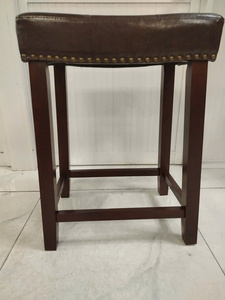 Home Furniture Solid <b>Wood</b> Handwoven Stable Dining <b>Chair</b> Stools Modern Luxury Apartment <b>Kitchen</b> Living Room Hotel - Product Image 4