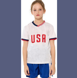 Camiseta de Fútbol para Niños y Niñas, Camisetas de Entrenamiento Juvenil, Camisetas Deportivas para Fanáticos, Camiseta de Fútbol para Niños - Product Image 1