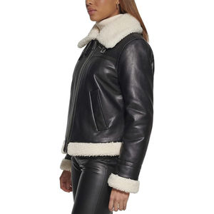 Veste tendance et élégante en cuir PU personnalisable pour femme – Nouvelle collection décontractée et respirante – Vente en gros par le fabricant - Product Image 3