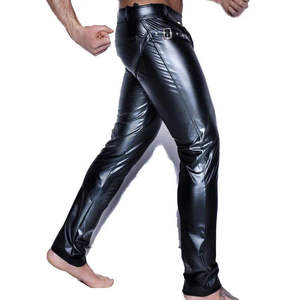 Pantalon en cuir pour homme PIHA SPORTS, coupe droite, taille haute, devant plat, décontracté, poids moyen, imperméable, respirant, pour l'extérieur - Product Image 6