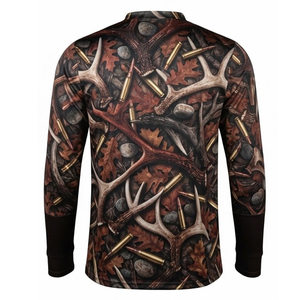 Chemise de chasse pour homme Stalwart Impex, pour la fin de saison, par temps froid, en coton lavé, doublée, manches longues, imperméable, anti-UV, USA Europe - Product Image 3