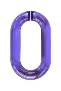 Transparent Open wall Chain Buckle Diy Jewelry Acrylic <b>Plastic</b> Cuban Link Chain for wall decoration - Product Image 2