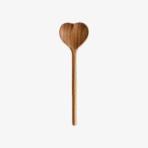 Juego de Cucharas de Madera Hechas a Mano, Forma Ovalada, Pulimentadas, Rústicas, Naturales, Duraderas, Utensilios de Cocina para Uso Doméstico - Product Image 4