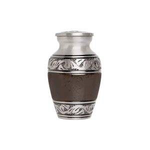 Urne funéraire en métal rouge brillant de haute qualité pour cendres humaines, taille adulte, artisanale en aluminium, fournitures funéraires, pot commémoratif - Product Image 2