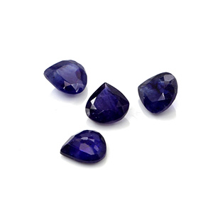 Saphir bleu naturel de Bangkok, taille cœur calibrée 7 mm, pierre précieuse de saphir bleu naturel à facettes pour la fabrication de bijoux - Product Image 6