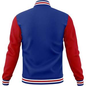 Chaqueta Varsity de Invierno para Hombre con Logotipo Personalizado, Chaqueta de Béisbol Informal para Exteriores, de Forro Polar Transpirable y Resistente al Viento, de Alta Calidad y a la Moda - Product Image 3