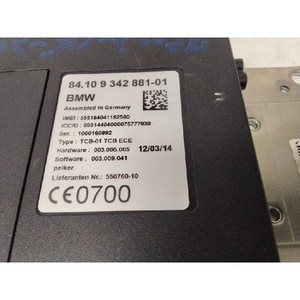 ECU และโมดูลคอมพิวเตอร์มือสองสำหรับรถยนต์ซีรีส์ 7 รุ่น 9342881 - Product Image 4