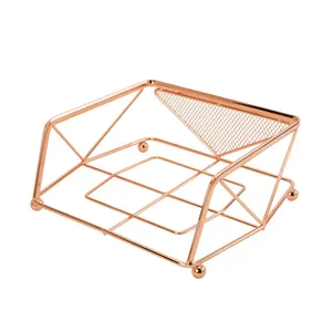 Porte-serviettes en métal artisanal de qualité supérieure, porte-mouchoirs décoratif artisanal de luxe, moderne, pour restaurant, hôtel, salle à manger - Product Image 1