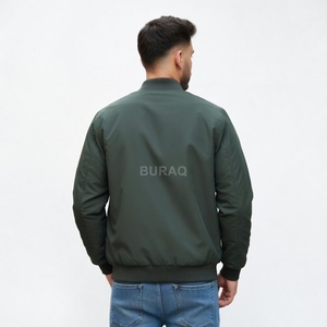 Men Casual Bomber <b>Jacket</b> Lightweight Windbreaker <b>Slim</b> <b>Fit</b> Spring Autumn <b>Jacket</b> - Product Image 3