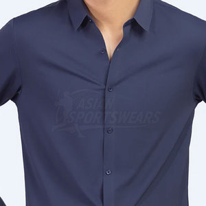 Service OEM de haute qualité, décontracté, estival, boutonné, respirant, séchage rapide, écologique, faible MOQ, fabrication, matériaux premium, moderne - Product Image 4