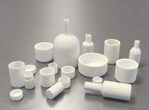 Crisol en céramique d'alumine haute résistance, durable, longue durée de vie, pour usage industriel, prix de gros par l'exportateur - Product Image 2