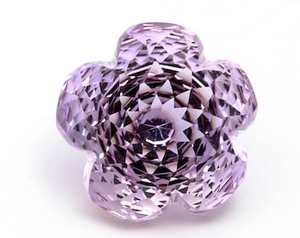 อเมทรินควอตซ์ธรรมชาติทรงดอกไม้หกเหลี่ยมเจียระไน  หินพลอยหลวมสำหรับทำเครื่องประดับ ได้รับการรับรองจาก IGI เกรด AAA ขนาด 12 มม. ปรับขนาดให้สม่ำเสมอ - Product Image 4