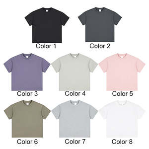 Camiseta Corta de Verano 2026 con Bordado Moderno, Cuello en V, Hombros Caídos, Corte Regular, para Mujer, en Seda/Algodón - Product Image 6