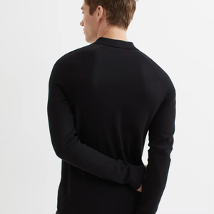 Polo à manches courtes pour homme, col contrastant, style tendance - Product Image 3
