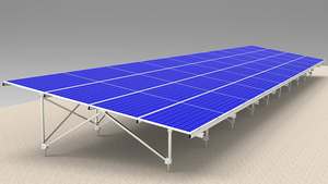 Solar Panel Mounting System With Adjustable Angle <b>Frame</b> For Rooftop Installation - Product Image 2