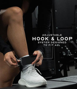 Custom Logo Premium Fitness Ankle Strap Comfortable Secure-Fit <b>Athletic</b> <b>Support</b> for Strength Training & Active Performance - Product Image 3